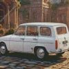 Retro Renault R8 Diamond Painting