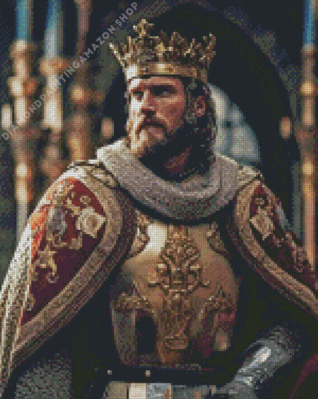 Richard The Lionheart Diamond Painting
