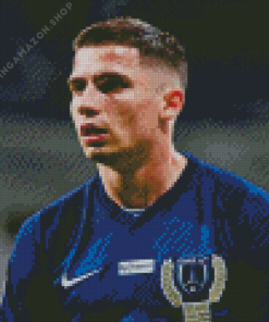 Romain Perraud football player Diamond Painting