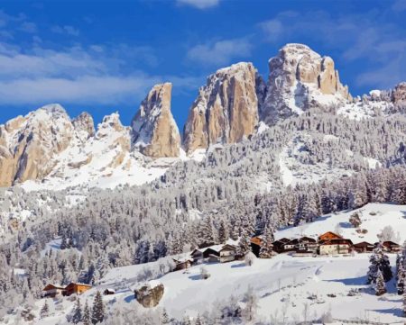 Sassolungo Diamond Painting