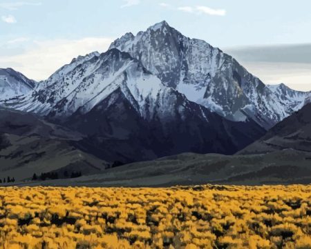 Sierra Mountains Diamond Painting