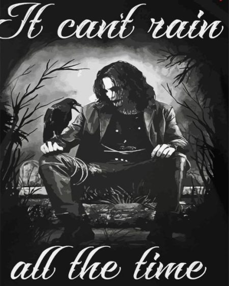 The Crow Poster Diamond Painting