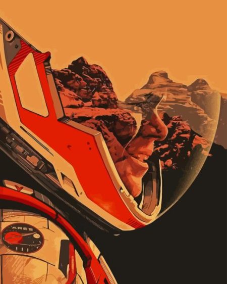 The Martian Movie Diamond Painting