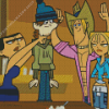 Total Drama Diamond Painting