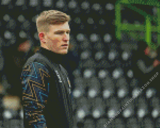 Will Mannion Football Goalkeeper Diamond Painting