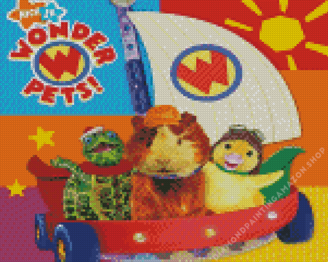 Wonder Pets Diamond Painting