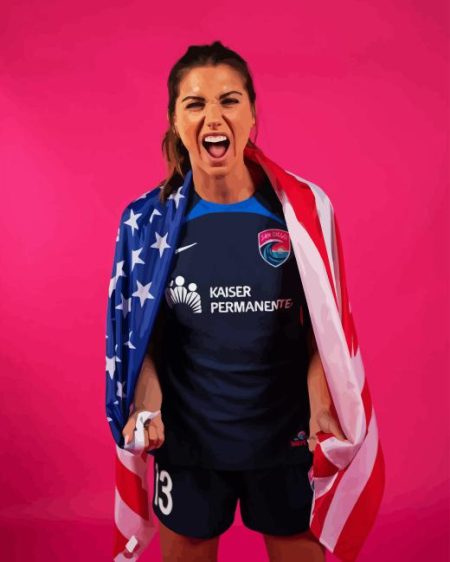 Alex Morgan Diamond Painting