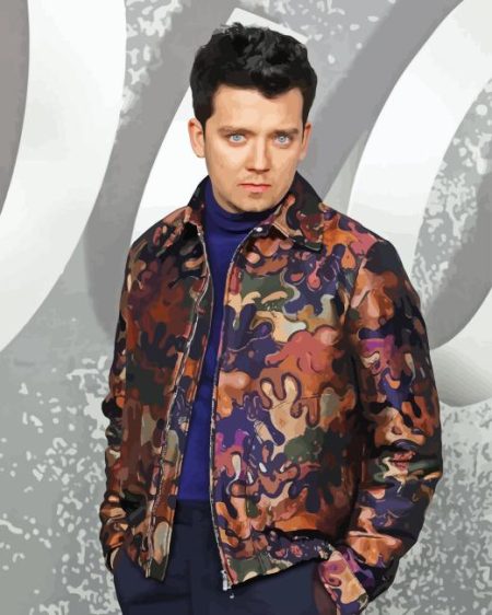 Asa Butterfield Diamond Painting