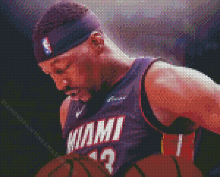Bam Adebayo Diamond Painting