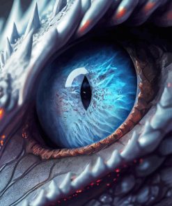 Blue Dragon Eye Diamond Painting