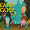 Camp Camp Animation Diamond Painting