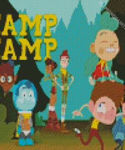 Camp Camp Animation Diamond Painting