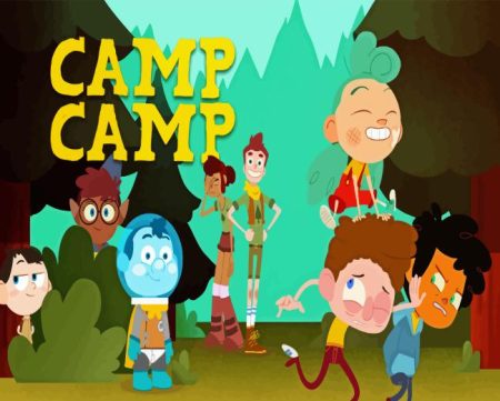Camp Camp Animation Diamond Painting