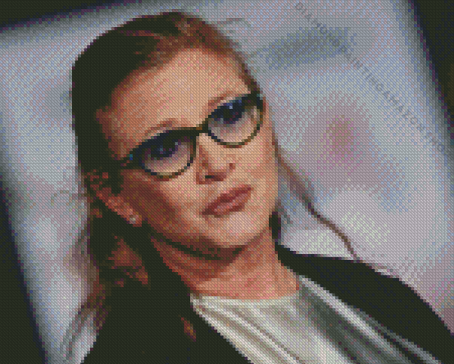 Carrie Fisher Diamond Painting