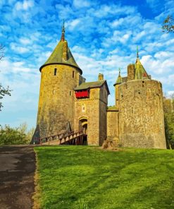 Castell Coch Diamond Painting