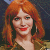 Christina Hendricks Diamond Painting