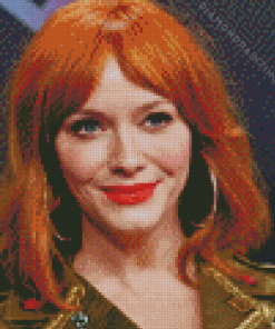 Christina Hendricks Diamond Painting