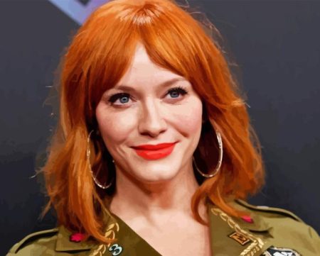 Christina Hendricks Diamond Painting