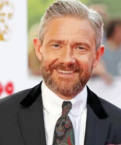 Classy Martin Freeman Diamond Painting