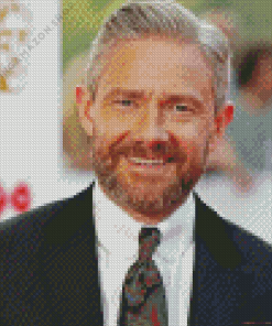 Classy Martin Freeman Diamond Painting