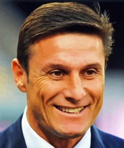 Classy Javier Zanetti Diamond Painting