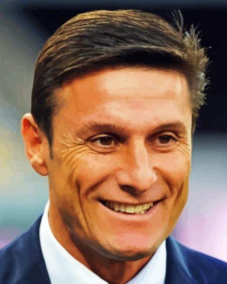 Classy Javier Zanetti Diamond Painting