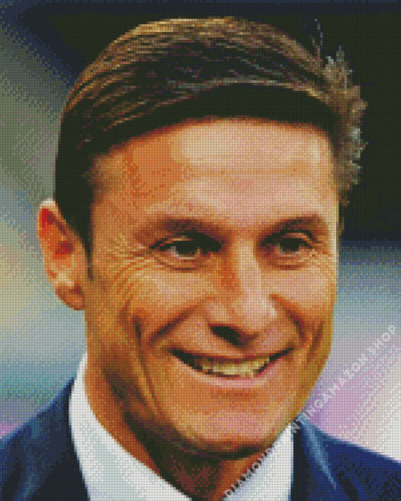 Classy Javier Zanetti Diamond Painting