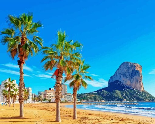 Costa Blanca Beach Diamond Painting