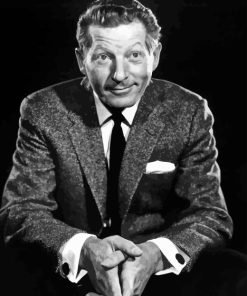 Black And White Danny Kaye Diamond Painting