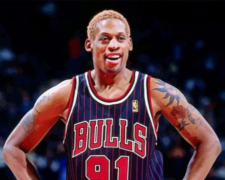 Dennis Rodman Diamond Painting