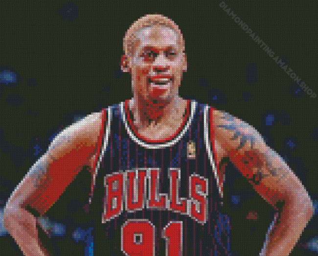 Dennis Rodman Diamond Painting