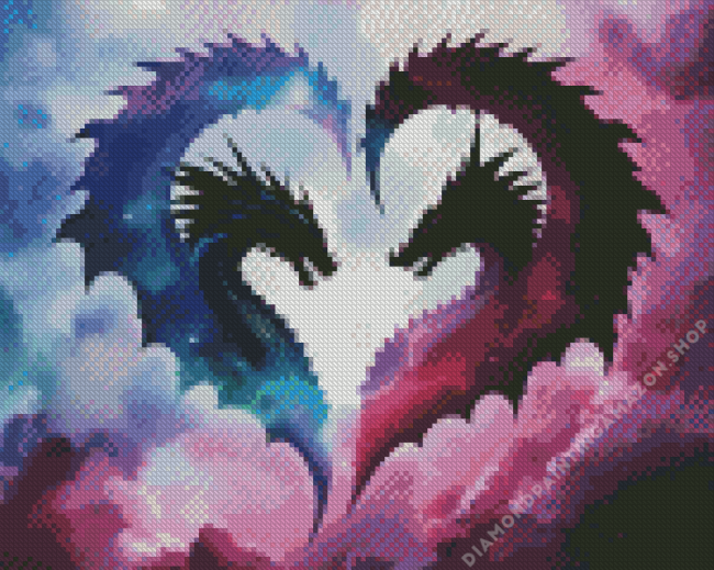 Dragon Love Diamond Painting