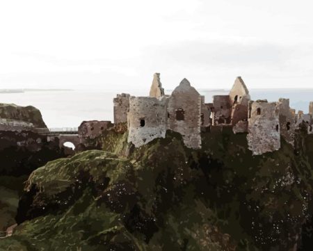 Dunluce Castle Diamond Painting