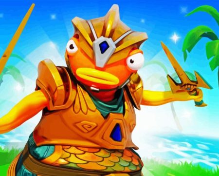 Fortnite Fishy Diamond Painting