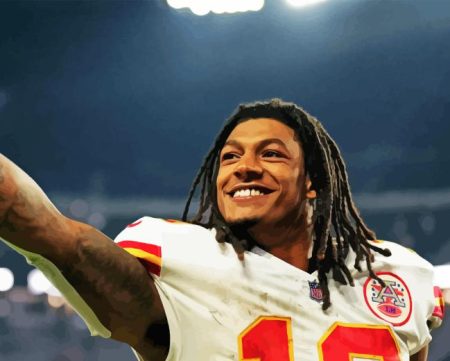 Isiah Pacheco Diamond Painting