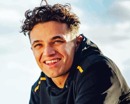 Lando Norris Diamond Painting
