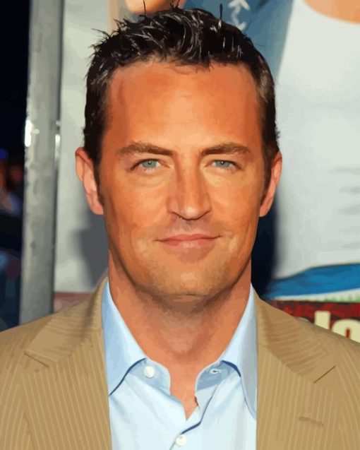 Matthew Perry Actor Diamond Painting