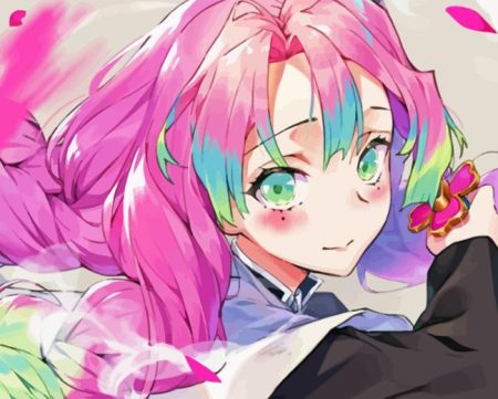 Mitsuri Kanroji Anime Diamond Painting