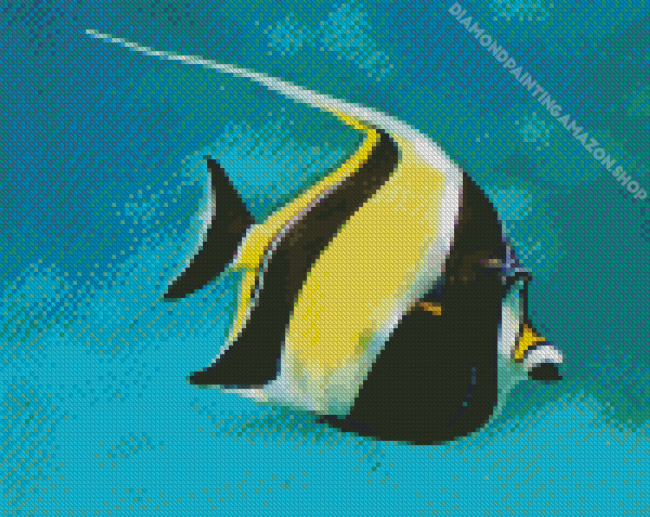 Moorish Idol Diamond Painting