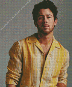 Nick Jonas Diamond Painting