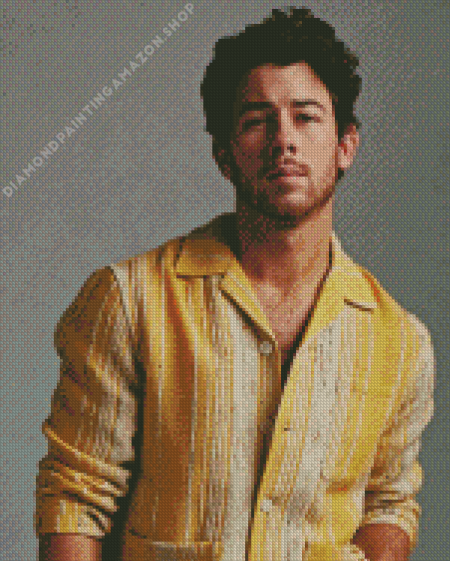 Nick Jonas Diamond Painting