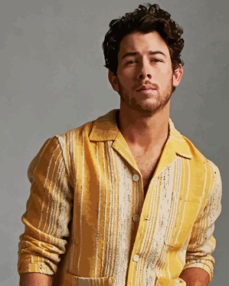 Nick Jonas Diamond Painting