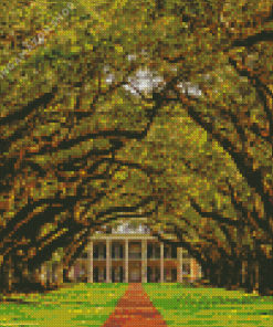 Oak Alley Plantation Diamond Painting