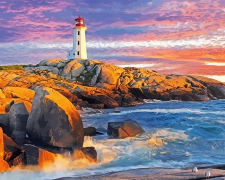 Peggy Cove Diamond Painting