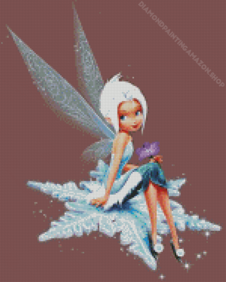 Periwinkle Tinkerbell Diamond Painting