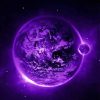 Purple Planet Diamond Painting