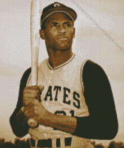 Roberto Clemente Diamond Painting