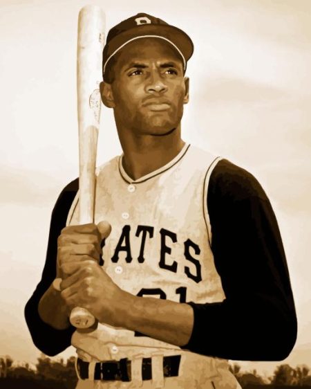 Roberto Clemente Diamond Painting