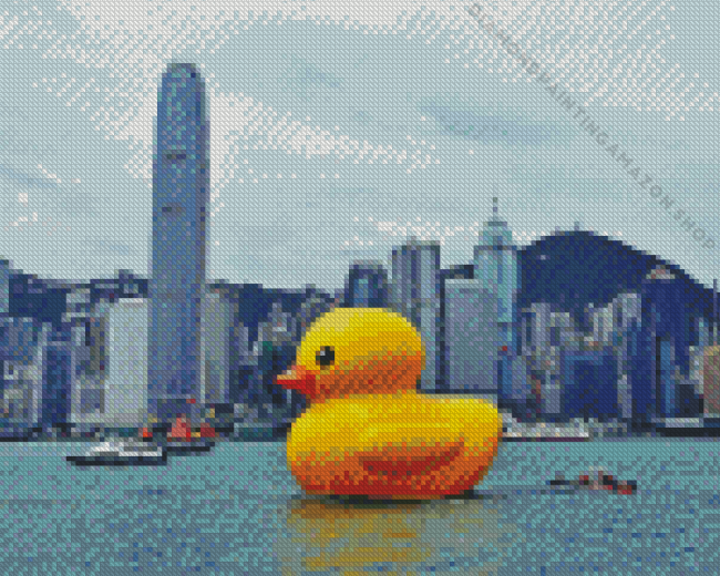 Rubber Duck Diamond Painting