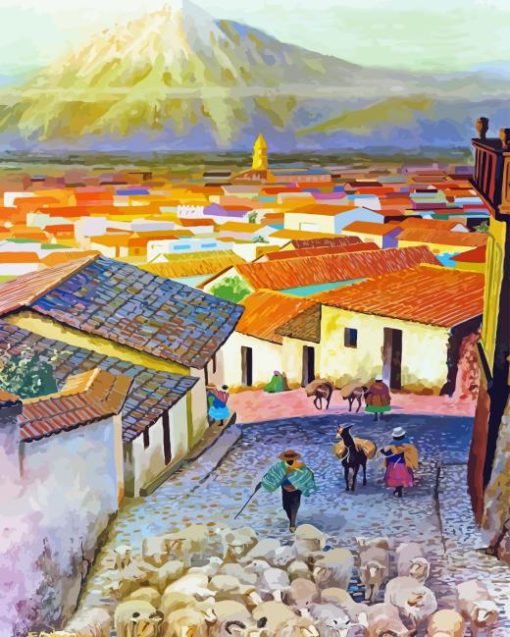 Arequipa Peru Diamond Painting